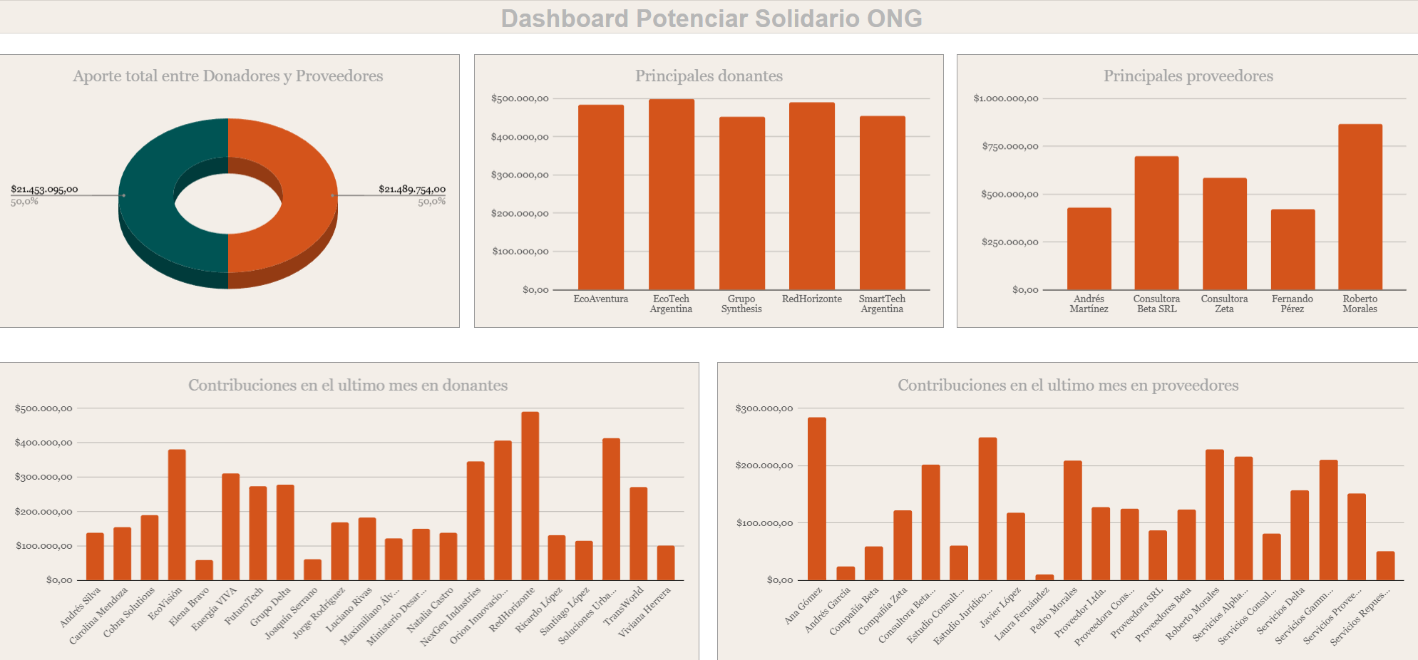 ONG - Limpieza de Datos